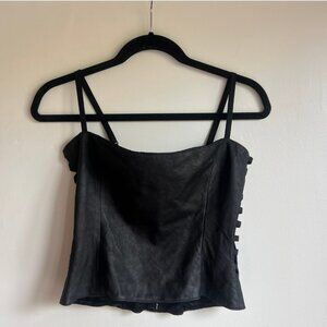 Vintage Leather Corset